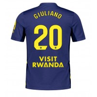 Stroje piłkarskie Atletico Madrid Giuliano Simeone #20 Koszulka Wyjazdowej 2025-26 Krótki Rękaw